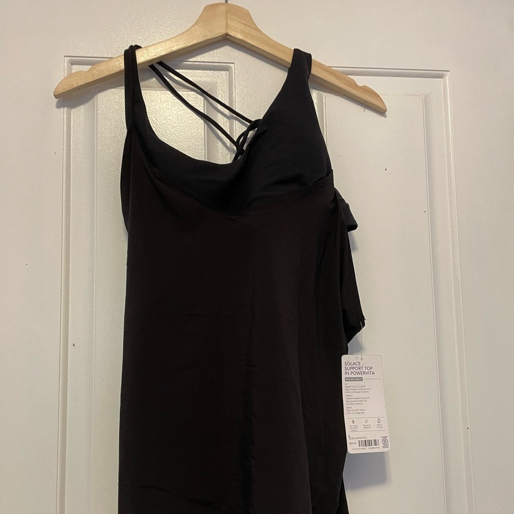 Large Athleta Solace Support Top & Bra NWT